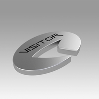 Star Trek Picard Starfleet Visitor Badge - Thumbnail 2