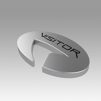 Star Trek Picard Starfleet Visitor Badge - Thumbnail 4