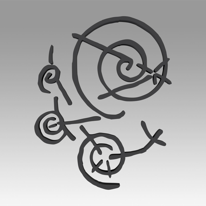 Star trek symbol CHAH mooz ee