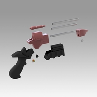 Star Trek VI The Undiscovered Country Klingon Disruptor - Thumbnail 9