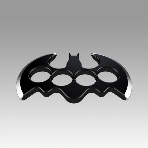 Brass knuckles batman cosplay prop weapon replica 3D Print 366569
