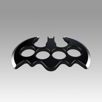 Brass knuckles batman cosplay prop weapon replica - Thumbnail 2