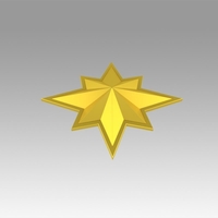Captain Marvel emblem replica - Thumbnail 1