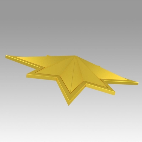 Captain Marvel emblem replica 3D Print 366580