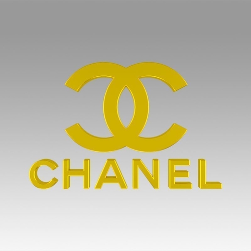 Chanel logo 3D Print 366582