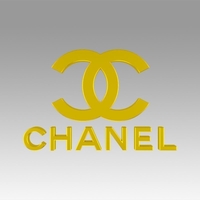 Small Chanel logo 3D Printing 366582