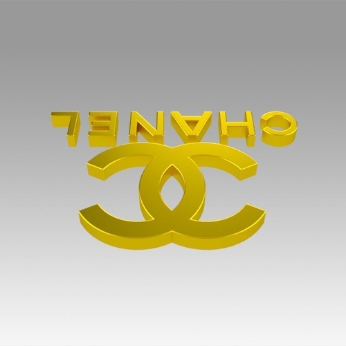 Chanel logo 3D Print 366587