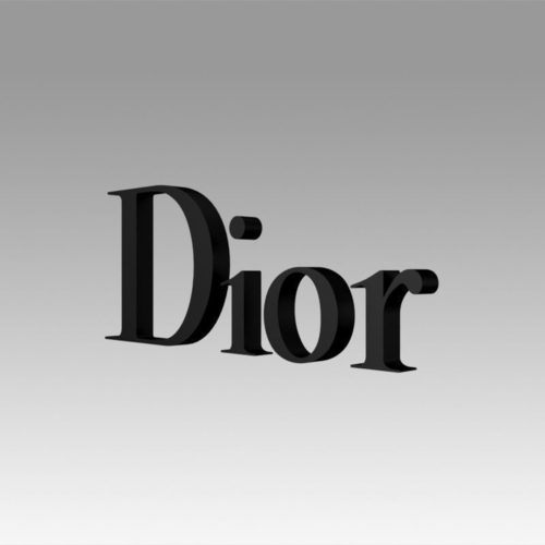 Dior old logo  3D Print 366620