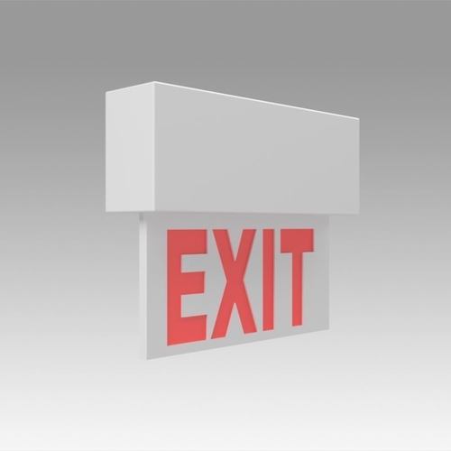 Exit Sign 3D Print 366628