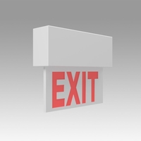 Small Exit Sign 3D Printing 366628