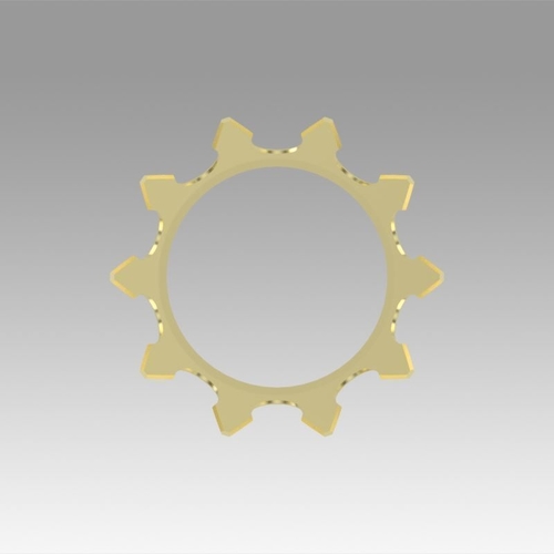 Gold crown 3D Print 366648