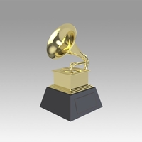Small Grammy award 3D Printing 366659