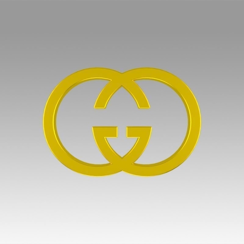 Gucci logo 3D Print 366665