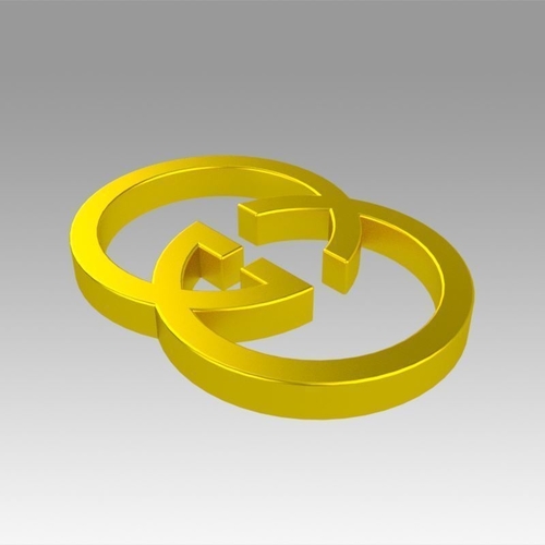 Gucci logo 3D Print 366667