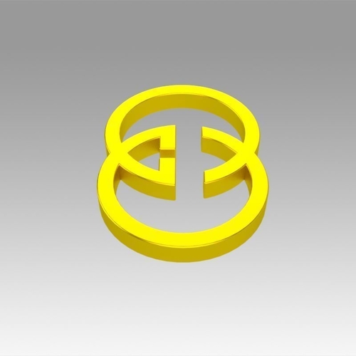Gucci logo 3D Print 366668