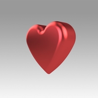 Small Heart love  3D Printing 366675