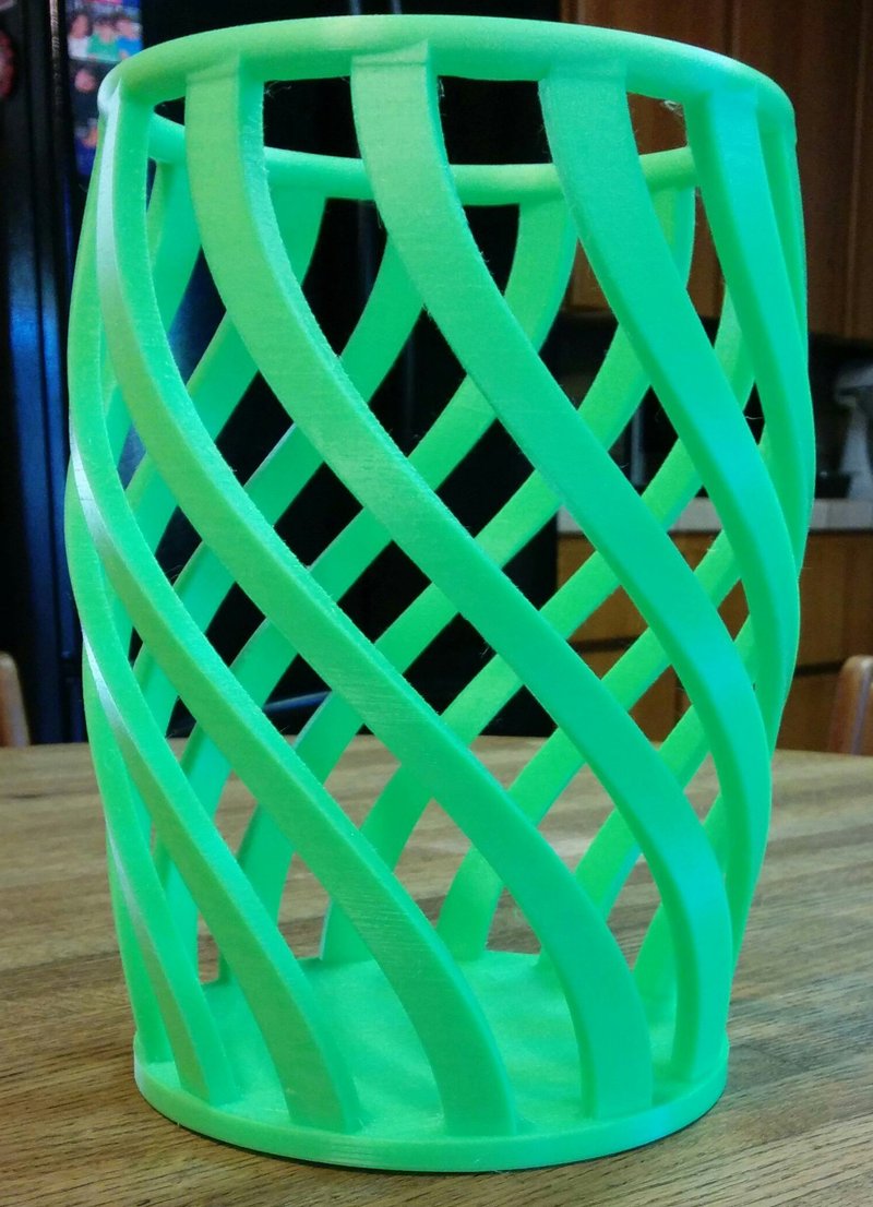 Large spiral vase