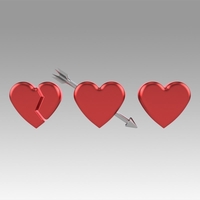 Heart love set - Thumbnail 4