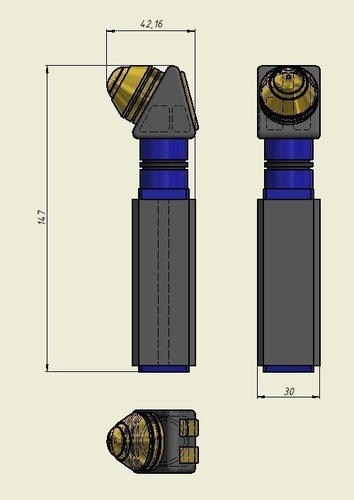 Hypospray From StarTrek Voyager  3D Print 366705