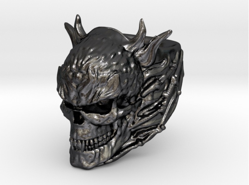 Evil Skull Ring