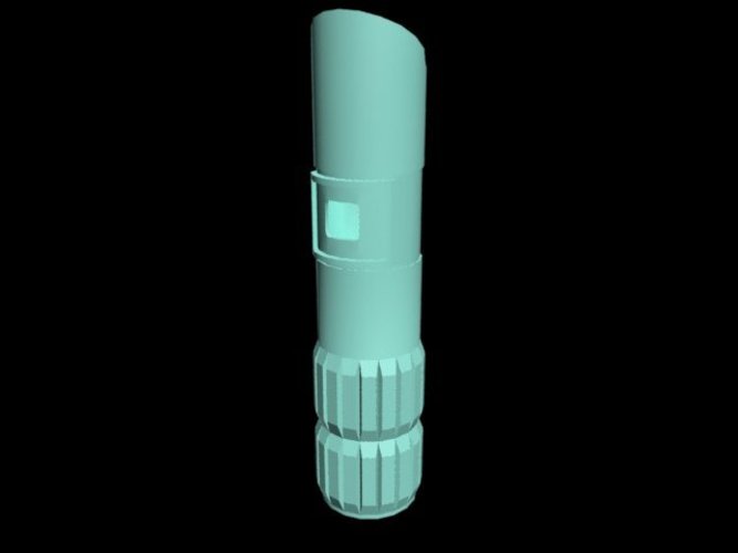 Lightsaber E-cig Mod 3D Print 36692