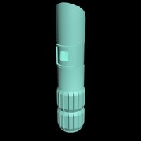 Small Lightsaber E-cig Mod 3D Printing 36692