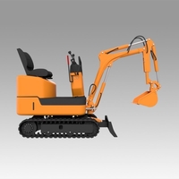 Mini excavator Komatsu PC09-1 - Thumbnail 6