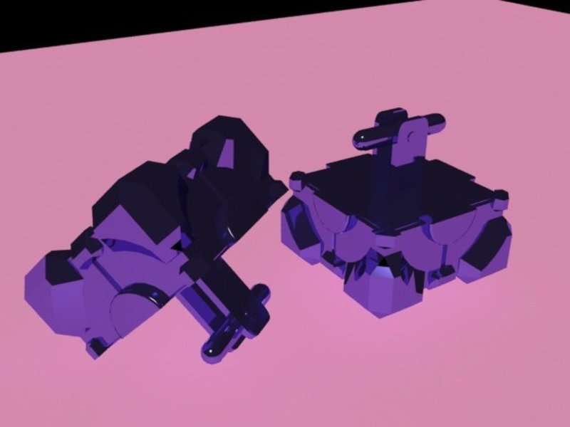Companion Cube Cufflinks