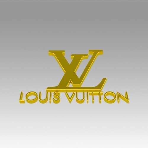 3D Printed Louis Viutton logo by blackeveryday | Pinshape