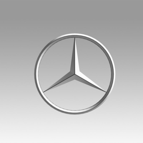 Mercedes logo 3D Print 366958