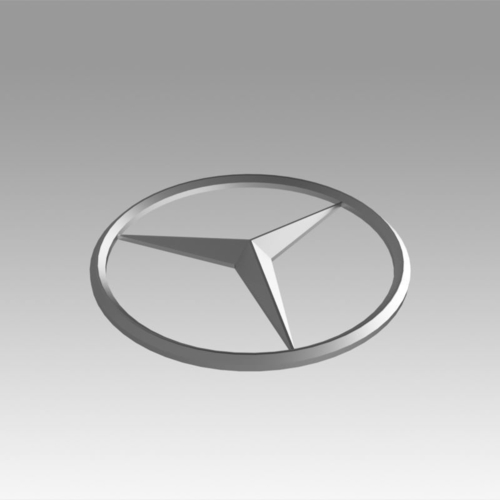 Mercedes logo 3D Print 366960