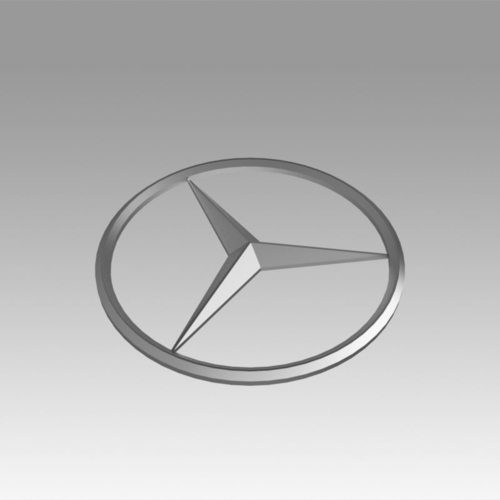 Mercedes logo 3D Print 366961