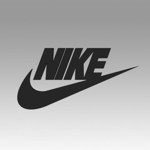 3D Printed Nike logo by blackeveryday | Pinshape