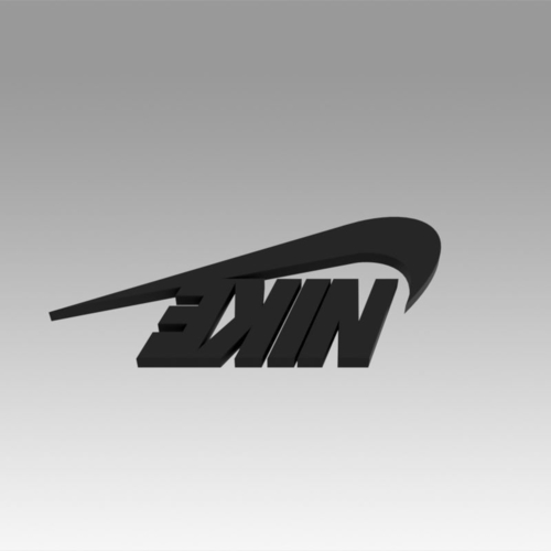 ijs Mevrouw Bounty 3D Printed Nike logo by blackeveryday | Pinshape