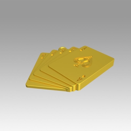 Pendant Playing card 3D Print 366981