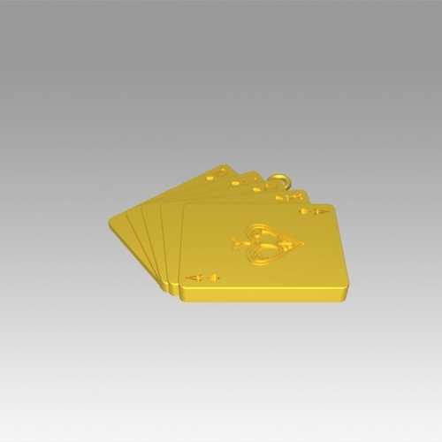 Pendant Playing card 3D Print 366982