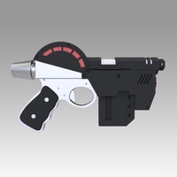 Small Lawgiver Judge Dredd pistol 3D Printing 366987