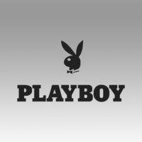 Small Playboy logo 3D Printing 366996