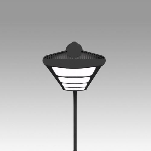 Street lights Lamp Post 3D Print 367068