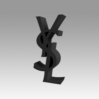 Yves Saint Laurent logo - Thumbnail 2