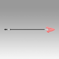 Akame ga KILL Bulat Spear Cosplay Weapon Prop - Thumbnail 3