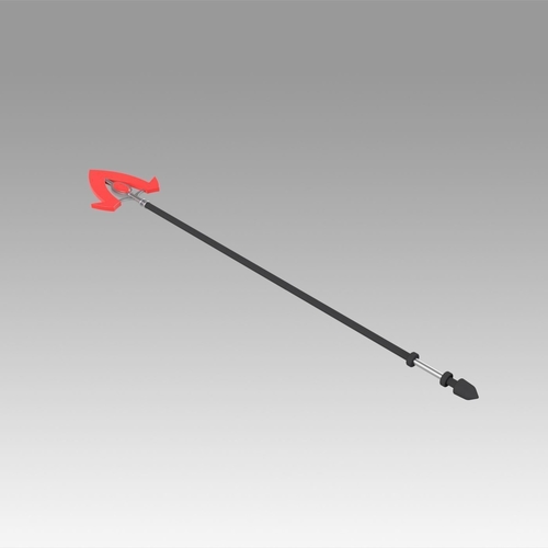 Akame ga KILL Bulat Spear Cosplay Weapon Prop 3D Print 367090