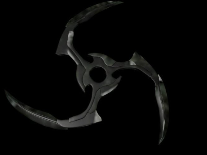 High-Poly Glaive  3D Print 36712