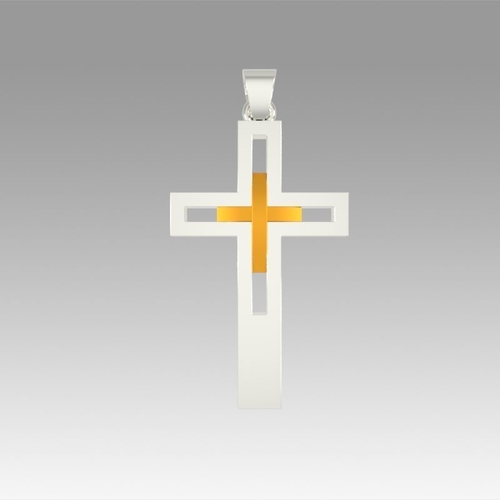 Catholic cross 3D Print 367155