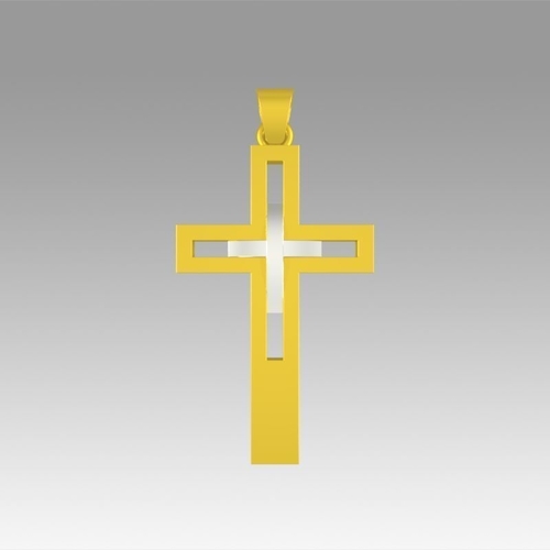 Catholic cross 3D Print 367156