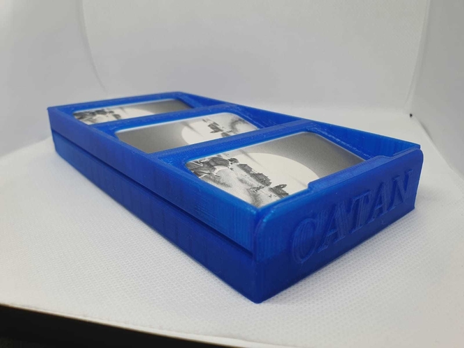 Settlers of Catan holder, storage, display. 3D Print 367191