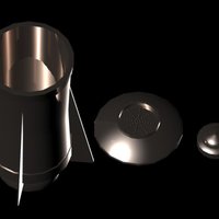 Atomic Cocktail Shaker - Thumbnail 2