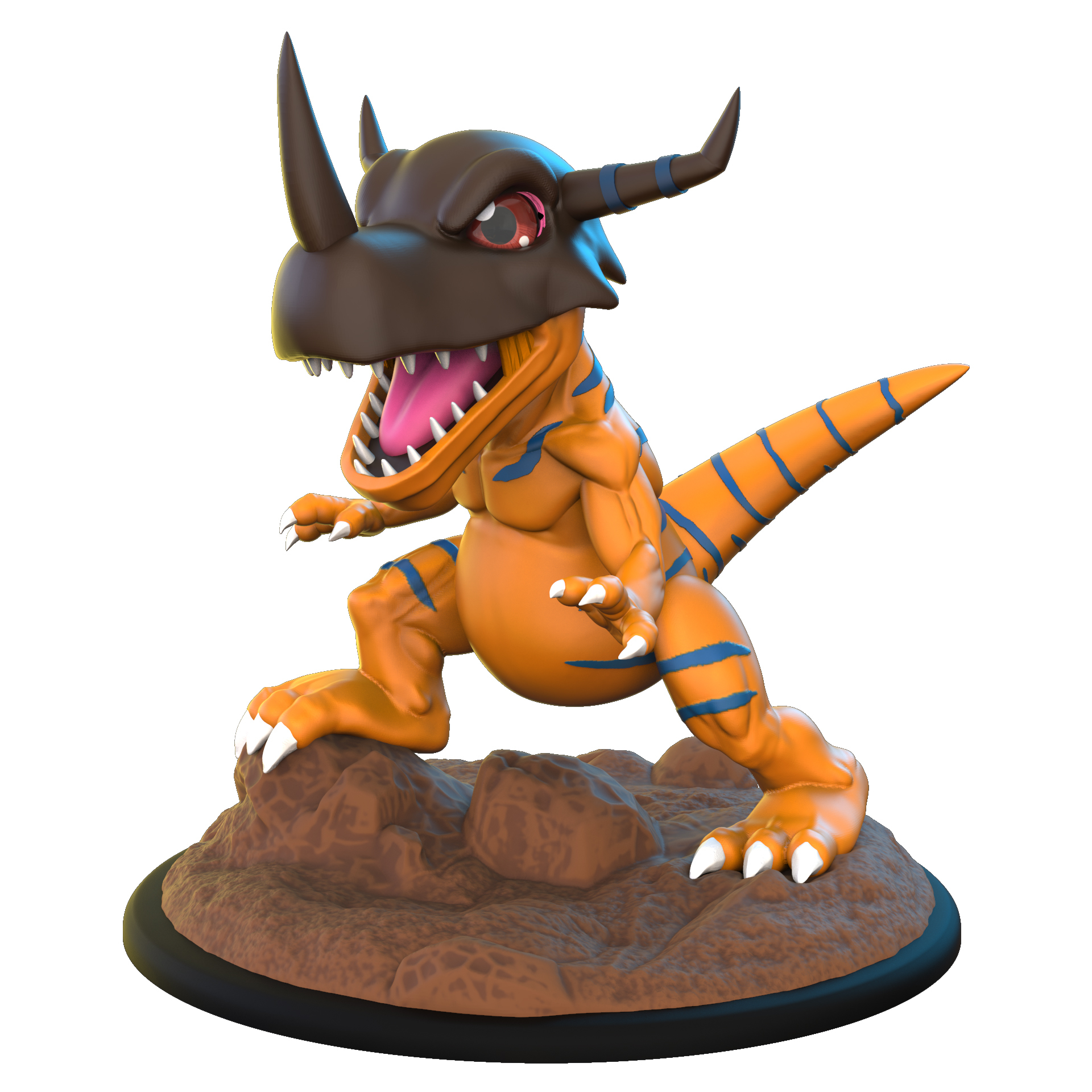 Greymon Digimon 3D Print 367282