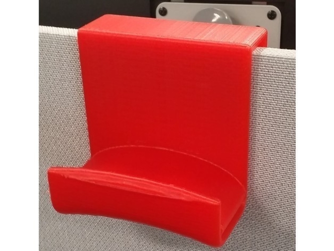 Backpack hanger for cubicle walls 3D Print 367304