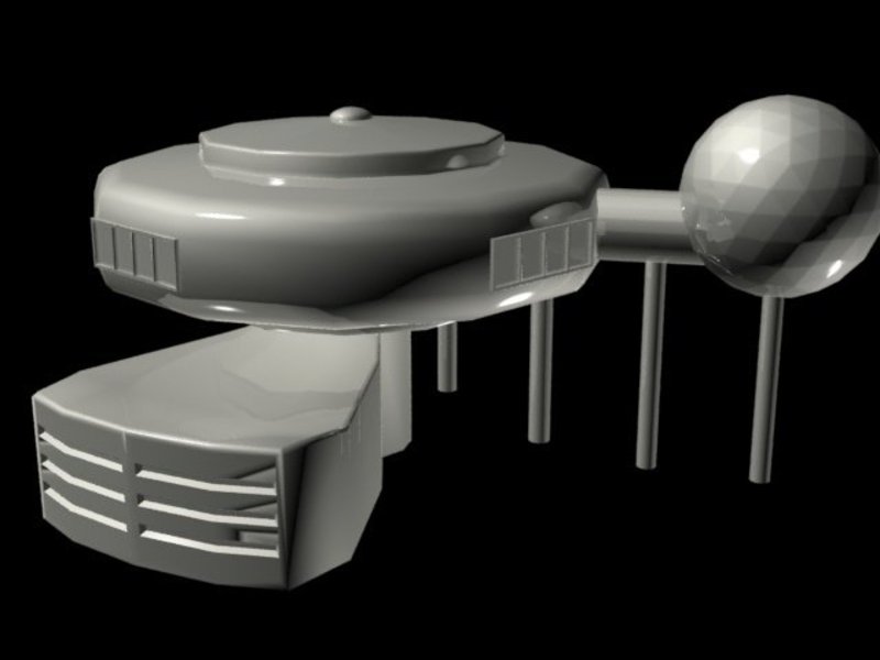 Retro-Futurism House (1950s)